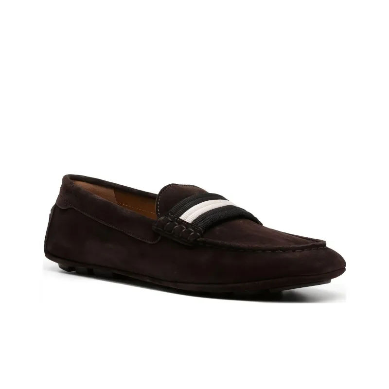 BALLY Kansan Suede Loafers-1