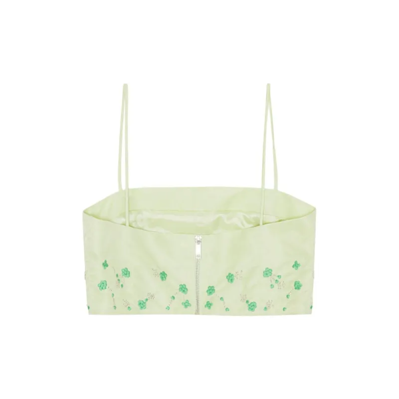 GANNI Camisoles Women's Green-1