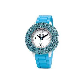 Folli Follie Wrist Watch Automatic Mechanical Movement Metal Strap 40mm White Dial Women's Watch