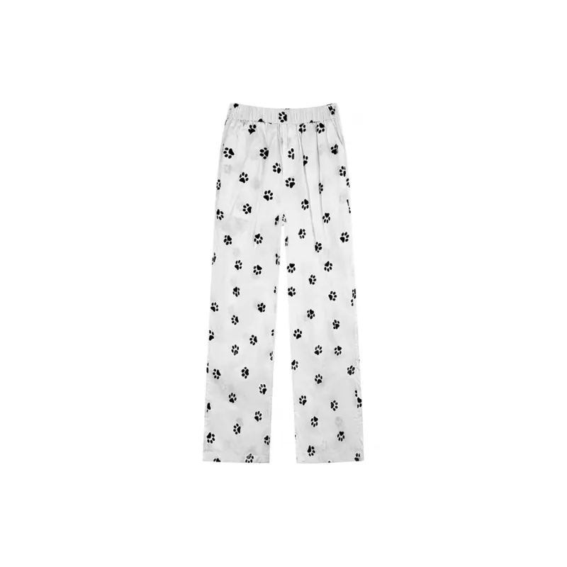Libito Casual Pants Women's White-1