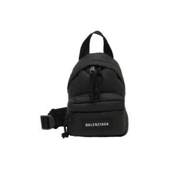 Balenciaga Nylon Backpack Mini Men's Black