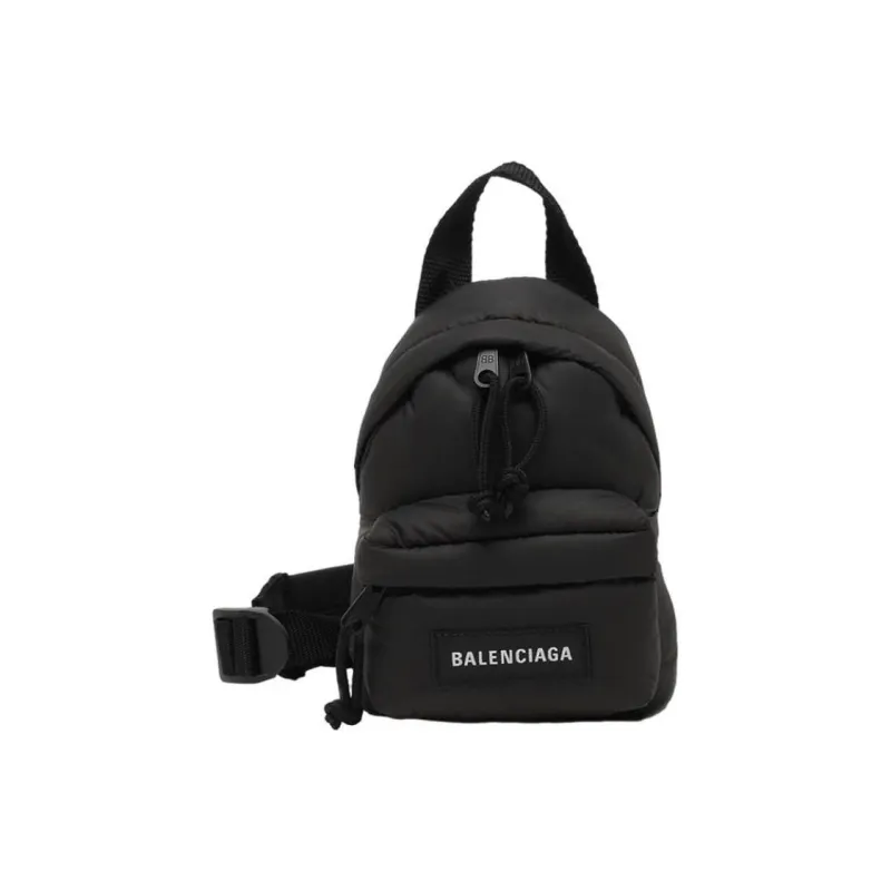 Balenciaga Nylon Backpack Mini Men's Black-0
