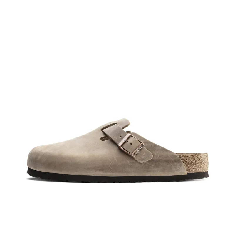Birkenstock Women's Boston Soft Footbed Oiled Leather 'Tobacco Brown'-0