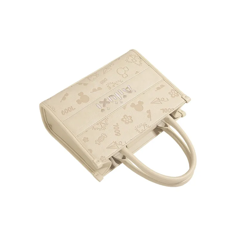 AILUXI PU Shoulder Bag, Crossbody Bag, Handbag Women's White-3