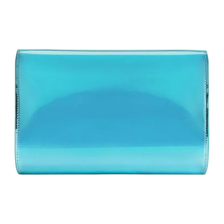 Giuseppe Zanotti/GZ Mirror Finish Synthetic Fabric Crossbody Bag Shoulder Bag Women's Sea Blue-2