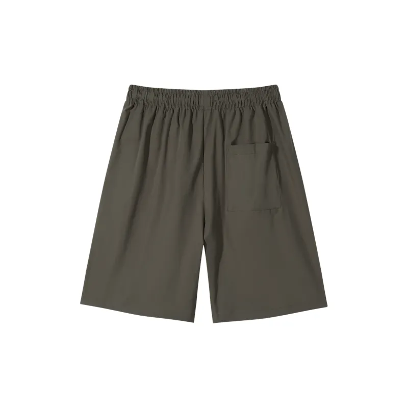 Unite Life HOODS Cargo Shorts Unisex Gray Green-1