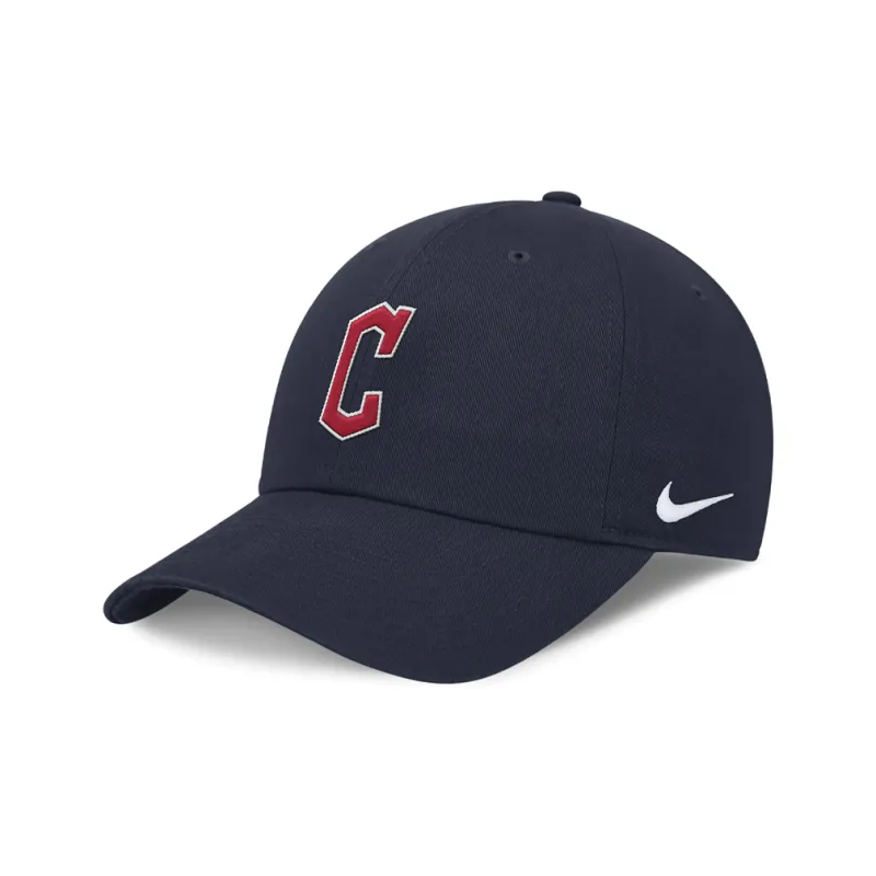 Nike Cotton Baseball Caps Unisex Navy-0