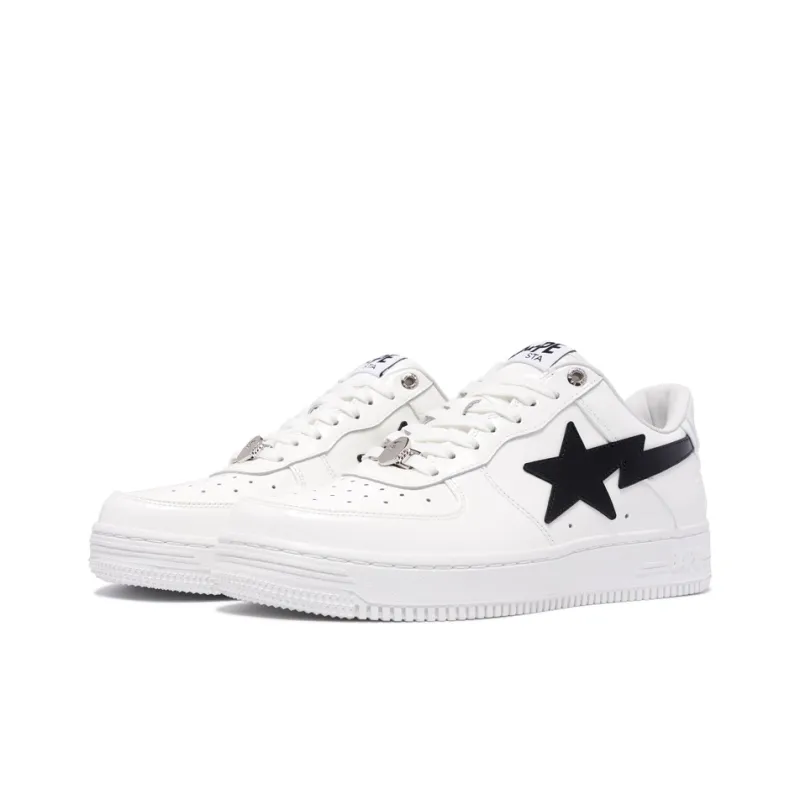 BAPE A BATHING APE Bape Sta #2 White Patent-5