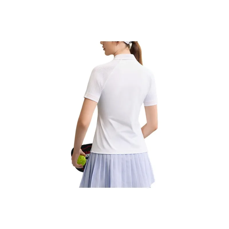 KSWISS Polo Shirt Women's Snow Peak White-1