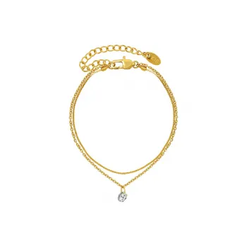 VERENA REINE Titanium Steel Anklets Women's