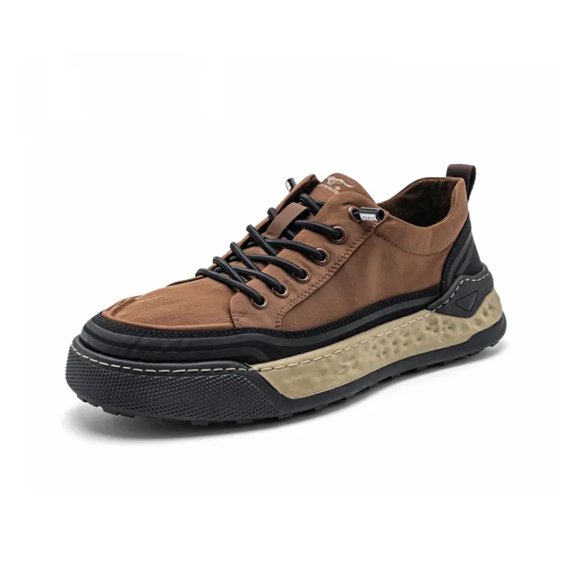 SEPTWOLVES Lightweight And Breathable Low-Top Skateboard Shoes Men's Black-9