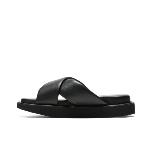 Onitsuka Tiger Slide Slippers Unisex Black