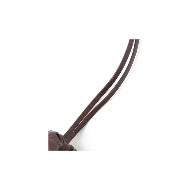 JIL SANDER Leather Handbag, Shoulder Bag Women's Burgundy-5