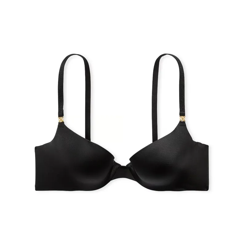 Victoria's Secret Icon Collection 5724 Comfortable Style Icon By Victoria's Secret Smooth Demi Bra Women's Black-0
