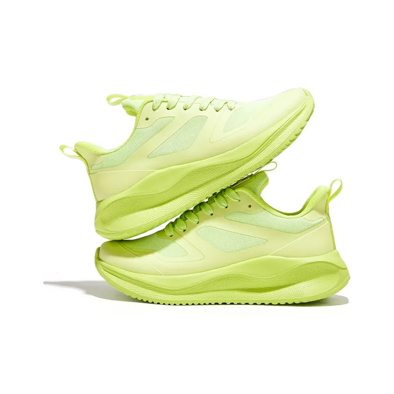 Feiyue Breathable Lightweight Low-Top Casual Shoes Unisex Neon Green-3
