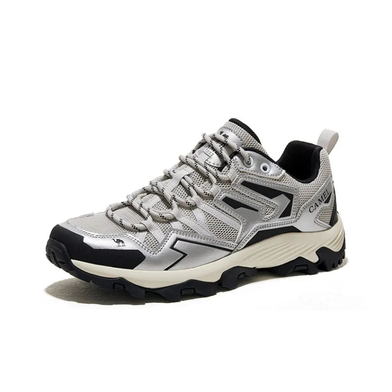 CAMEL Kunlun Mountain 1.0 Comfortable And Breathable Cushioning Grip Low Top Outdoor Shoes Women's Mesh Version-56