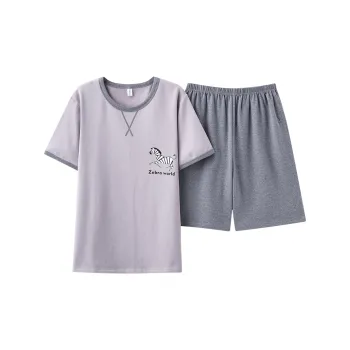 Mulong Family Pajama Set Men's Light Purple