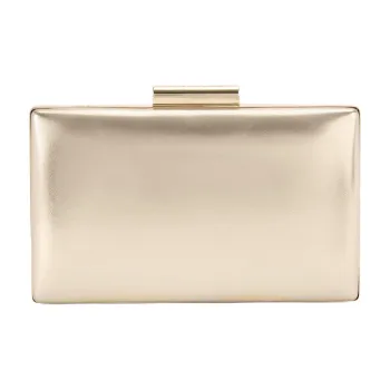 Kurt Geiger London Leather One Shoulder Crossbody Clutches Women's Gold