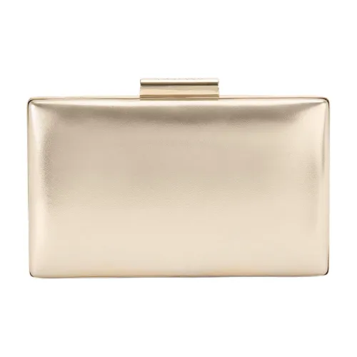 Kurt Geiger London Leather One Shoulder Crossbody Clutches Women's Gold