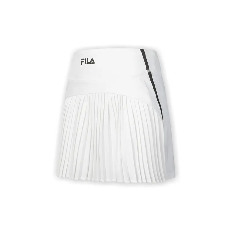 FILA SS24 Casual Short Skirts Women's Bright White-1