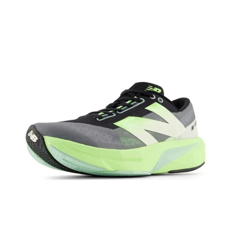 New Balance FuelCell Rebel V4 Black Lime-2