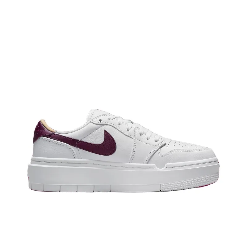 Jordan 1 Elevate Low White Bordeaux Women's-1