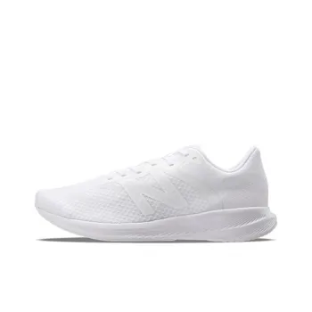 New Balance NB 413 Anti Slip Wear Resistant Low Top Running Shoes Men's White Beige