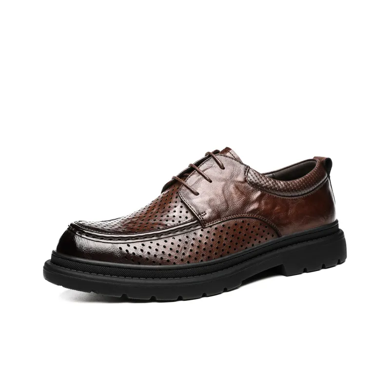 CHINT Men's Casual Shoes Men Low Top Black-6