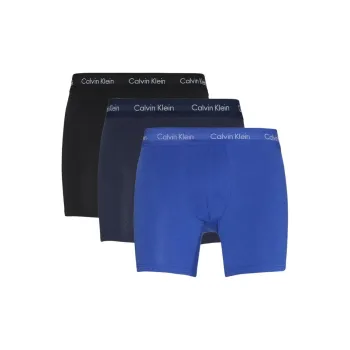 Calvin Klein Logo-waistband Boxers Pack Of Five