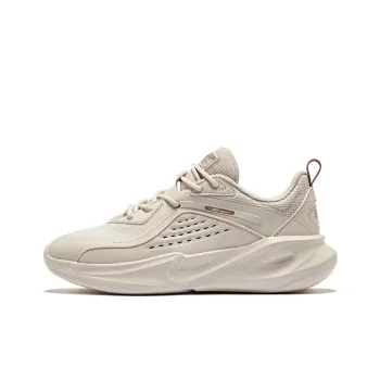 Erke Anti Slip Wear Resistant Low Top Casual Shoes Women's Pink Brush Gray