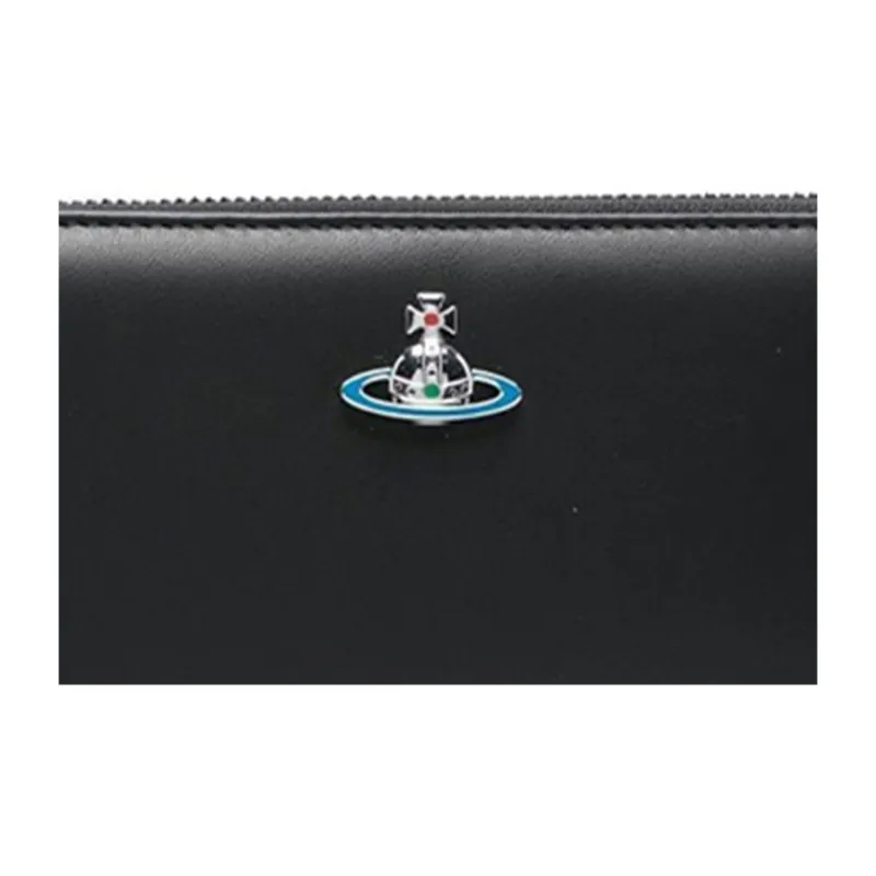 Vivienne Westwood Sheepskin Wallet Women's Black-4