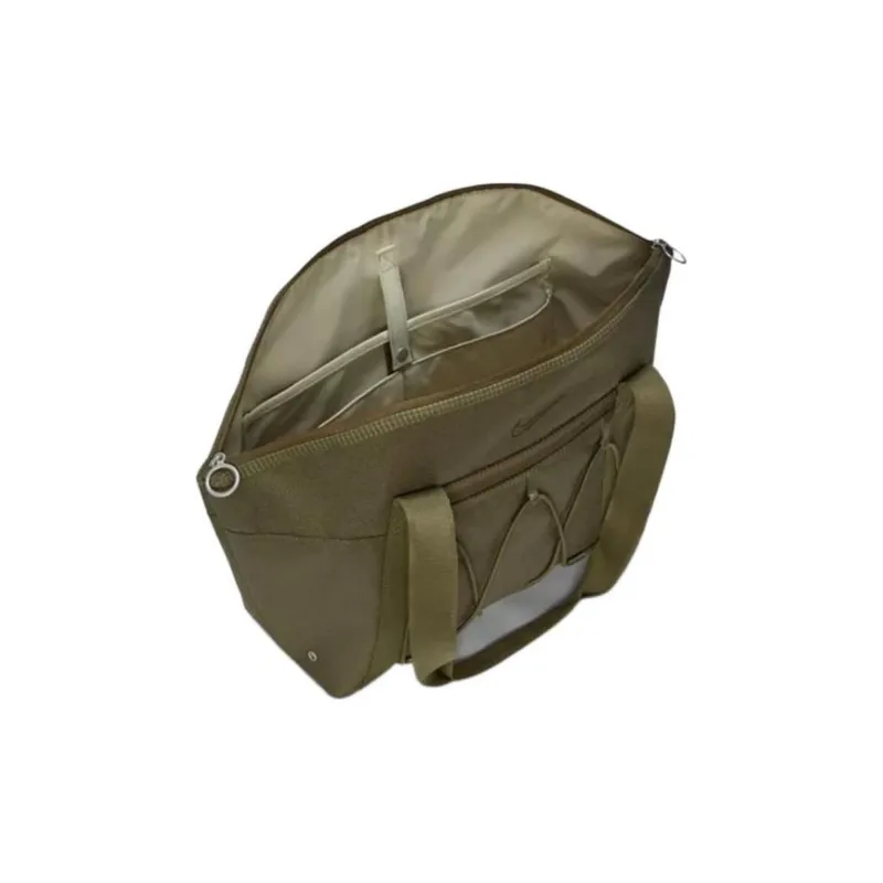 Nike Fabric Tote Bag, Shopping Bag, Shoulder Bag, Handbag Regular Women's Olive Green-2