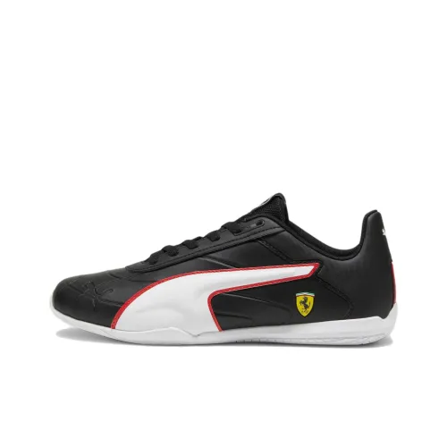 PUMA Scuderia Ferrari Casual Shoes Men Low-Top Black/White Red