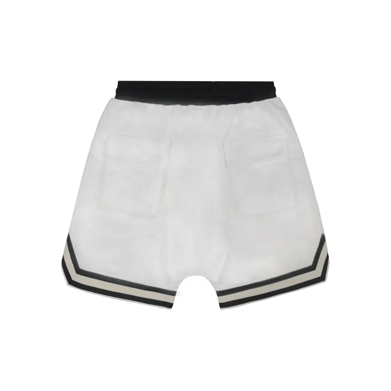 JUNGLE GURL Casual Shorts Unisex White-1