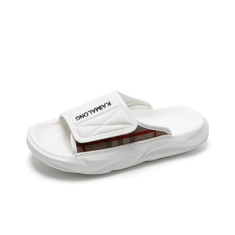 Kemaron Slide Slippers Men Black/White-2
