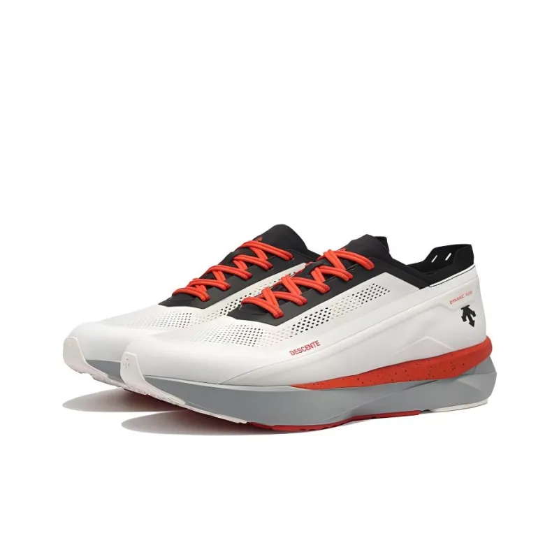 DESCENTE Running Shoes Men Low Top Light Gray-1
