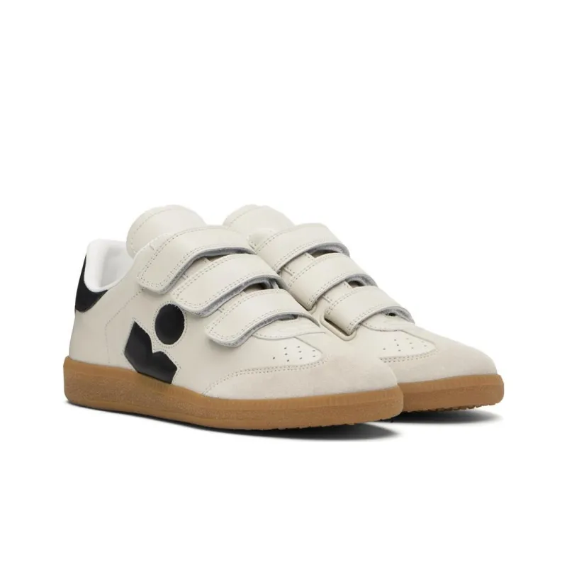 ISABEL MARANT Beth Leather Sneakers-2