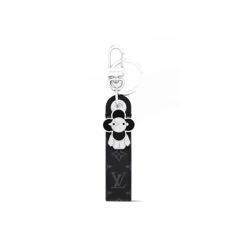 LOUIS VUITTON M01956 Vivienne Dragonne Key Holder And Bag Charm-0