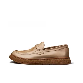 Brounvanm Loafers Men Apricot/Black