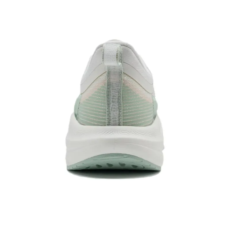 PEAK Cushioning Wear Resistant Low Top Casual Running Shoes Women's Beige-3