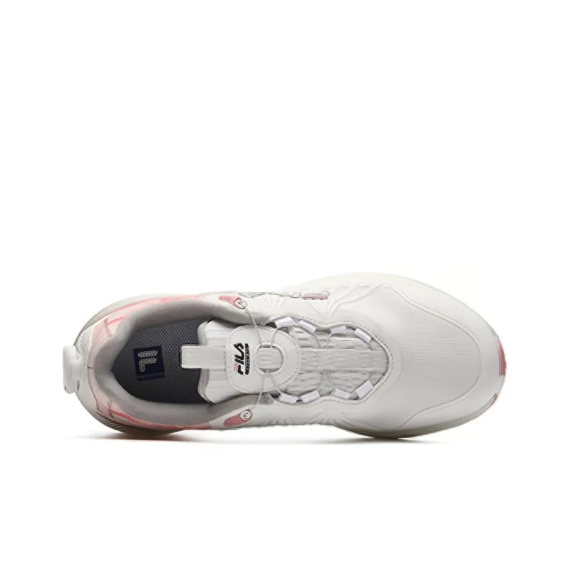FILA Athletics Fleece Low Top 'White Pink' Women's-2