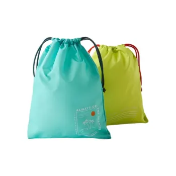 ZARA Polyester Beach Bag With Two-Piece Set And Clutch Regular Women's Transparent
