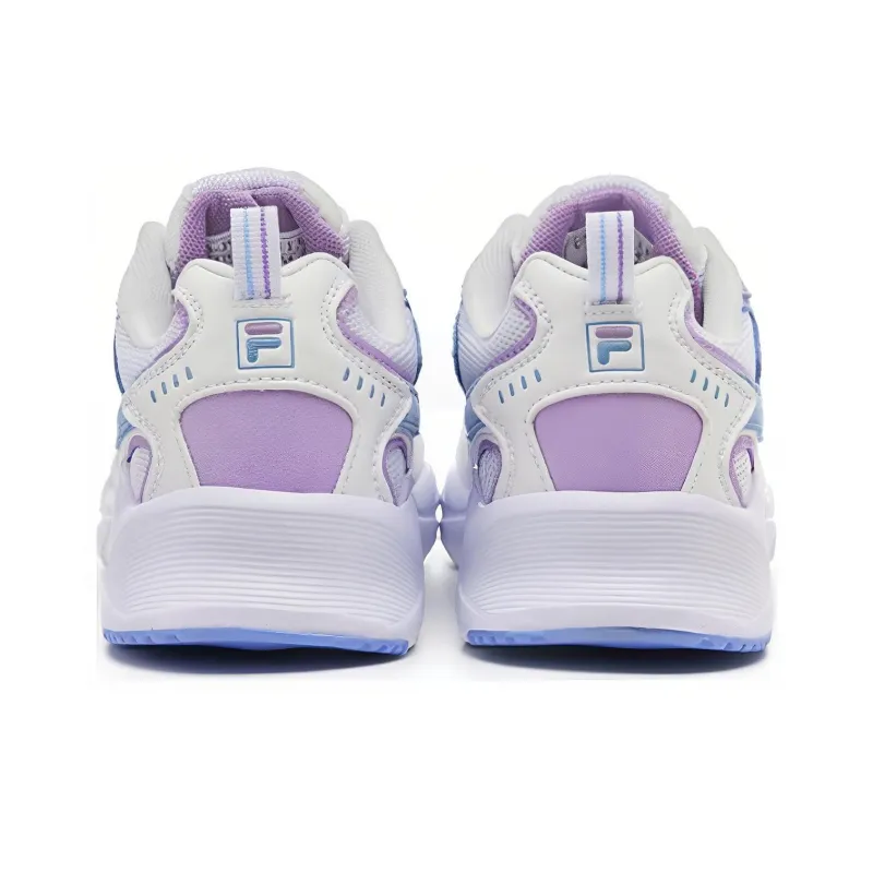 FILA Cushioning Wear-Resistant Low-Top Casual Shoes Women's Purple-4