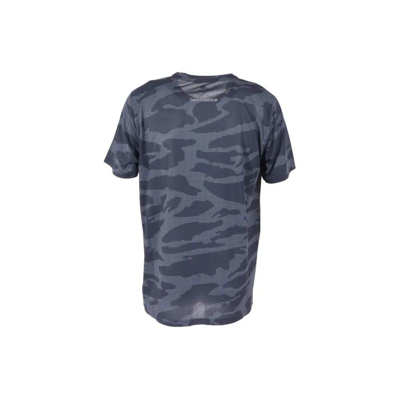 New Balance Majica T Shirts Men Gray-1