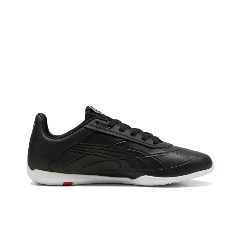 PUMA Scuderia Ferrari Tune Cat Slip Resistant Low Top Casual Shoes Men's Black White Red-1
