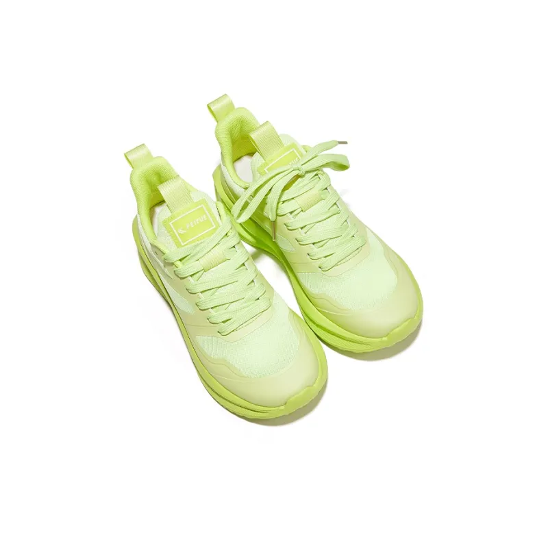 Feiyue Breathable Lightweight Low-Top Casual Shoes Unisex Neon Green-4