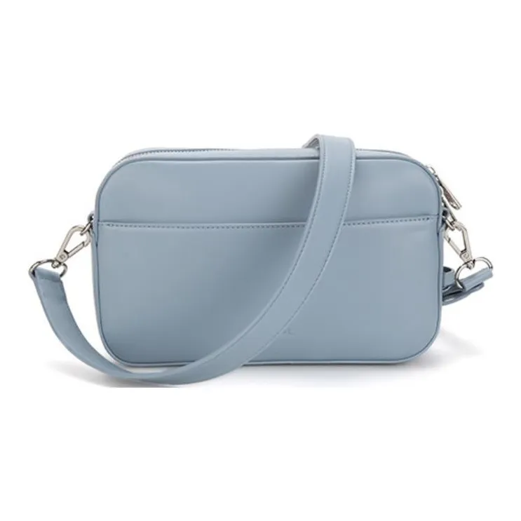 KANGOL Synthetic Leather Shoulder Bag Crossbody Bag Regular Women's Blue-2