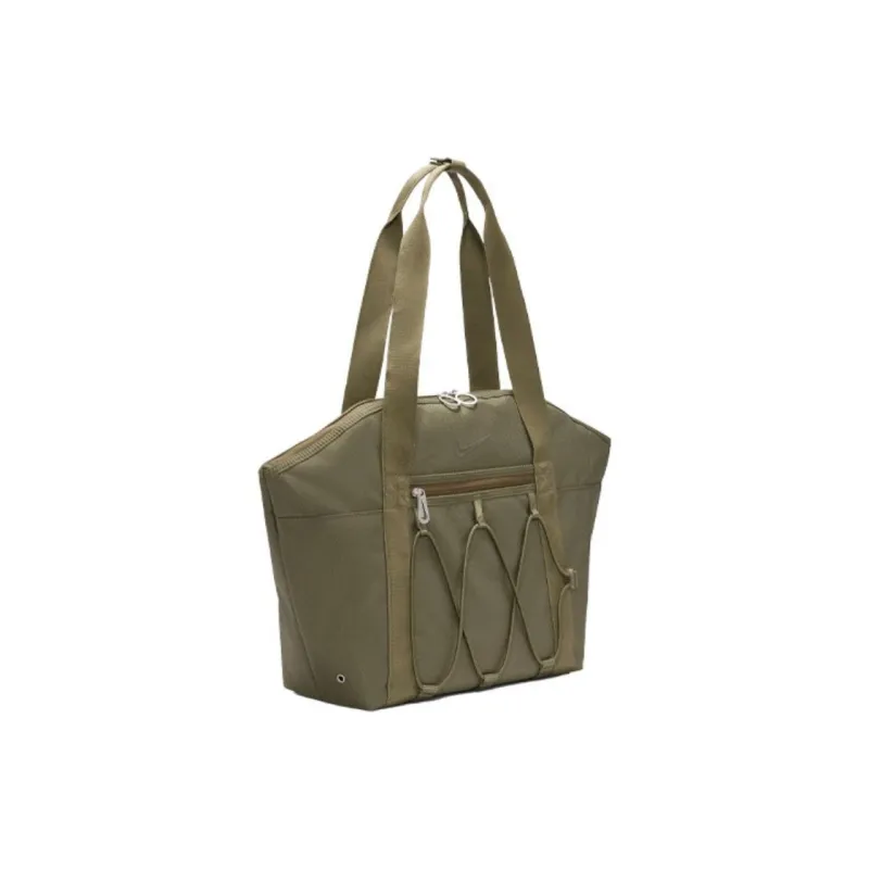 Nike Fabric Tote Bag, Shopping Bag, Shoulder Bag, Handbag Regular Women's Olive Green-1
