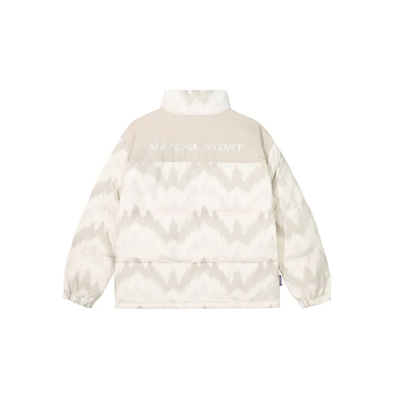 MATCHA STORY Down Jacket Unisex-7