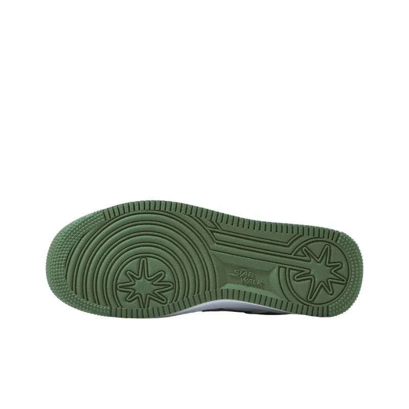 Starwalk Soldier Durable Lightweight And Breathable Low-Top Skateboard Shoes Unisex Linen Green-14
